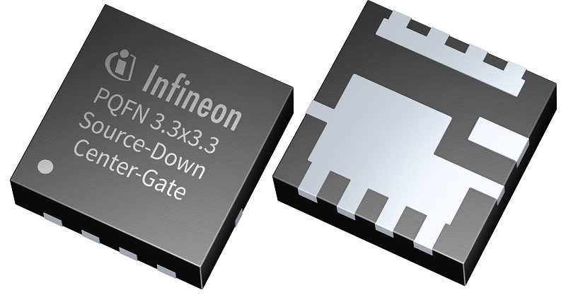 OptiMOS Source-Down 25 V power MOSFET in PQFN package